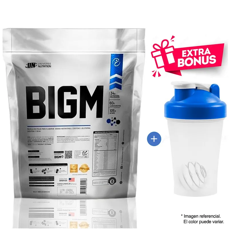 UNIVERSE NUTRITION - BIGM PROTEÍNA SUERO DE LECHE 3KG CHOCOLATE