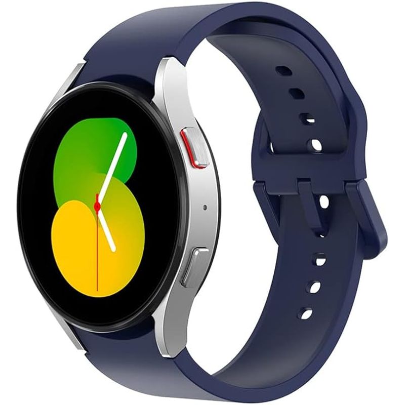 GENERICO - Correa Silicona para Samsung Galaxy Watch 5 Pro - azul marino