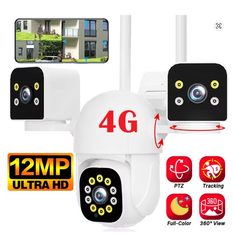 OEM - Cámara De Vigilancia Seguridad Con Chip Sim 4g