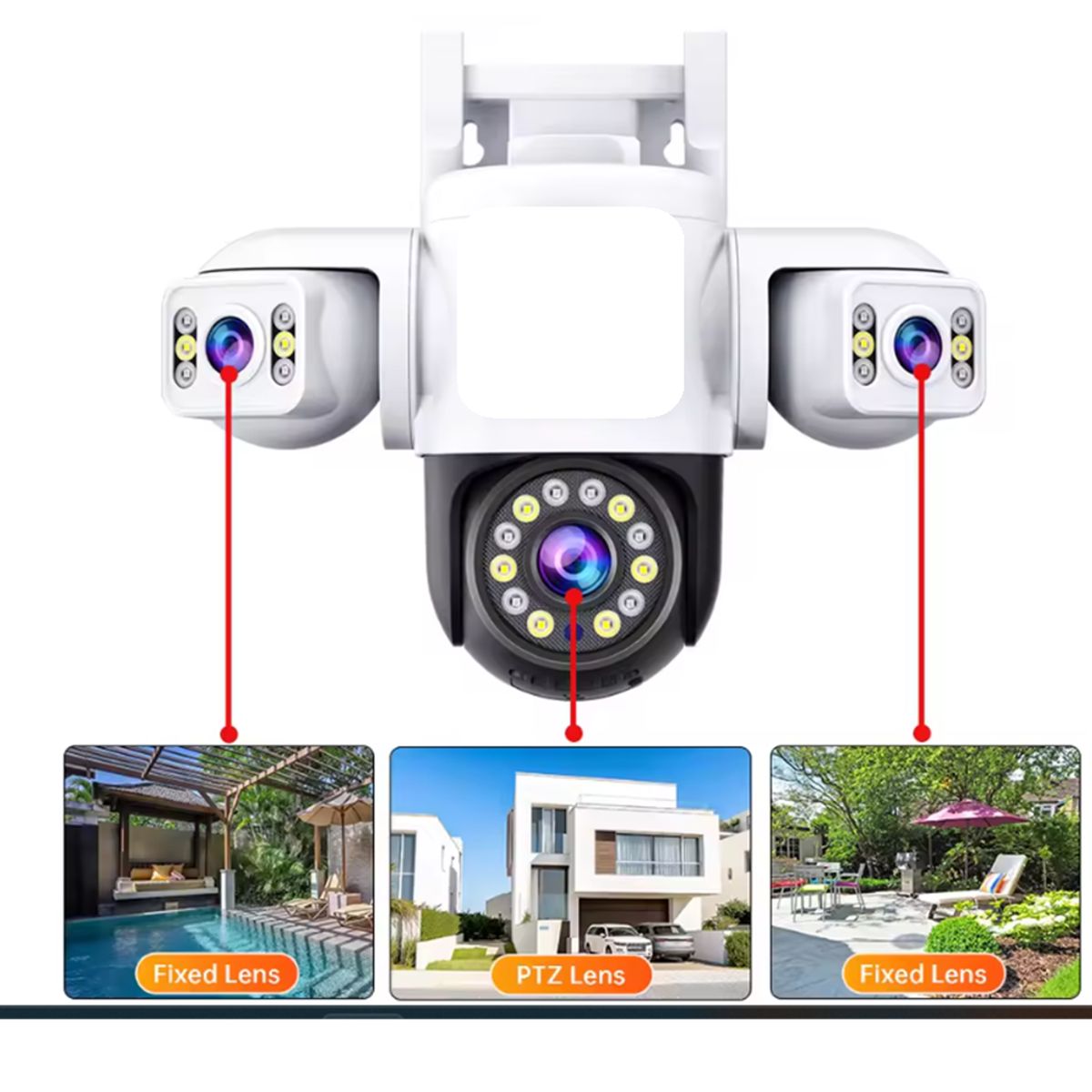 OEM - Cámara De Vigilancia Seguridad Con Chip Sim 4g