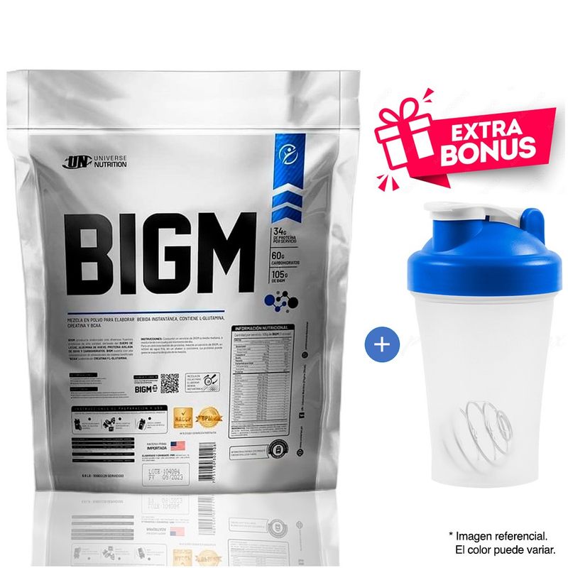 UNIVERSE NUTRITION - Proteína Universe Nutrition Bigm 5 Kg Chocolate + Shaker