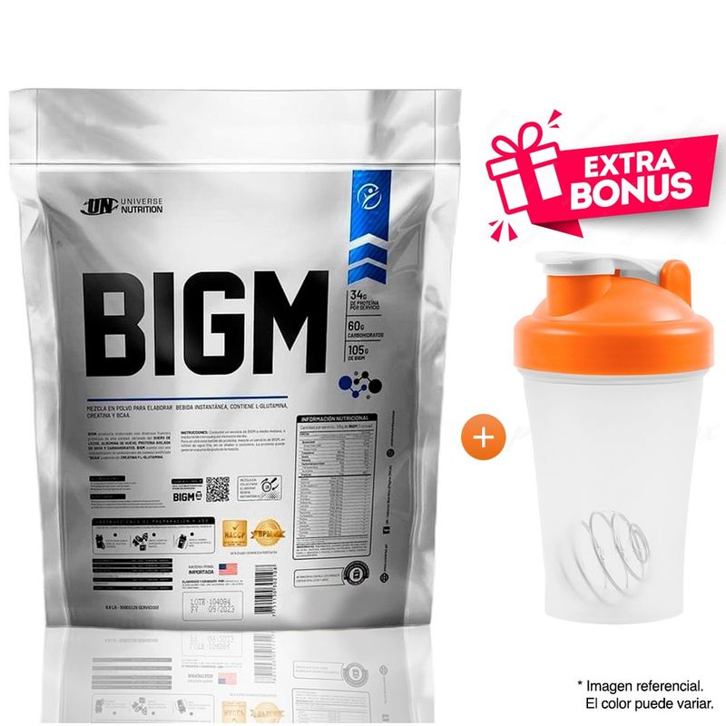 UNIVERSE NUTRITION - BIGM PROTEINA SUERO DE LECHE 5KG CHOCOLATE