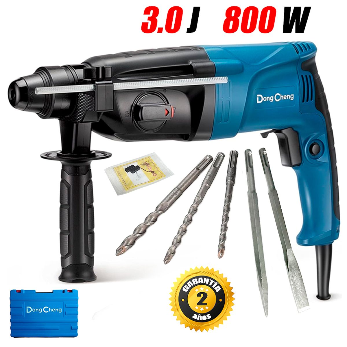 DONGCHENG - Rotomartillo SDS-Plus Dongcheng DZC05-26B 800W 3J 26mm