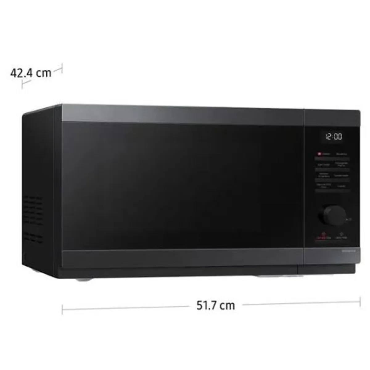 SAMSUNG - Horno Microondas Samsung 32L MS32DG4504AGPE Negro