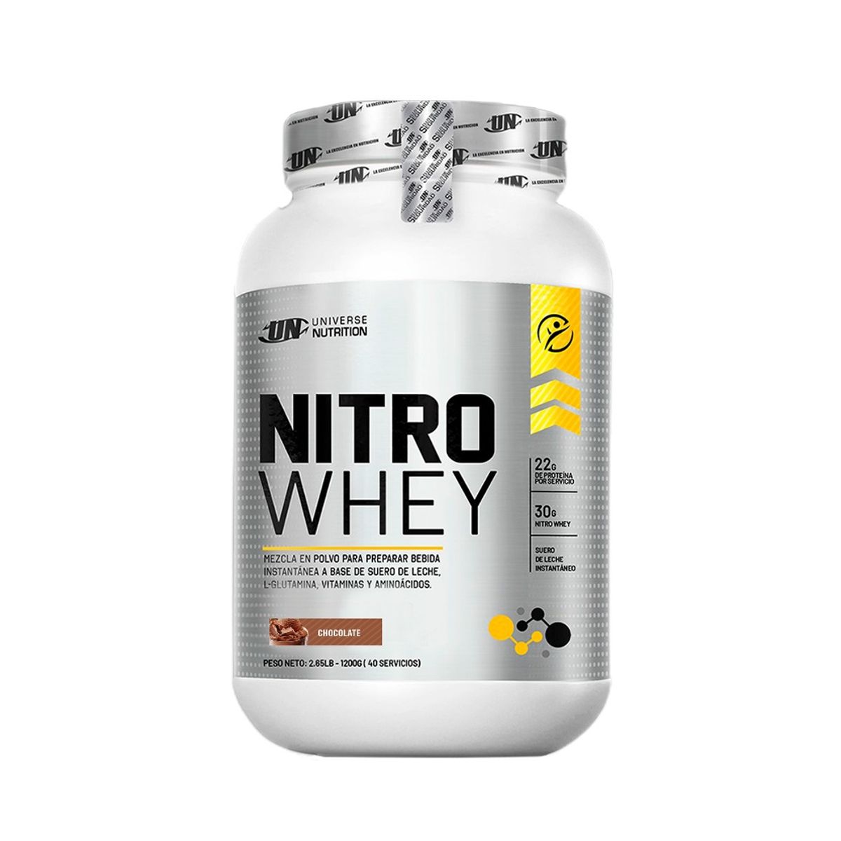UNIVERSE NUTRITION - Proteína Universe Nutrition Nitro Whey 1.1 Kg Chocolate