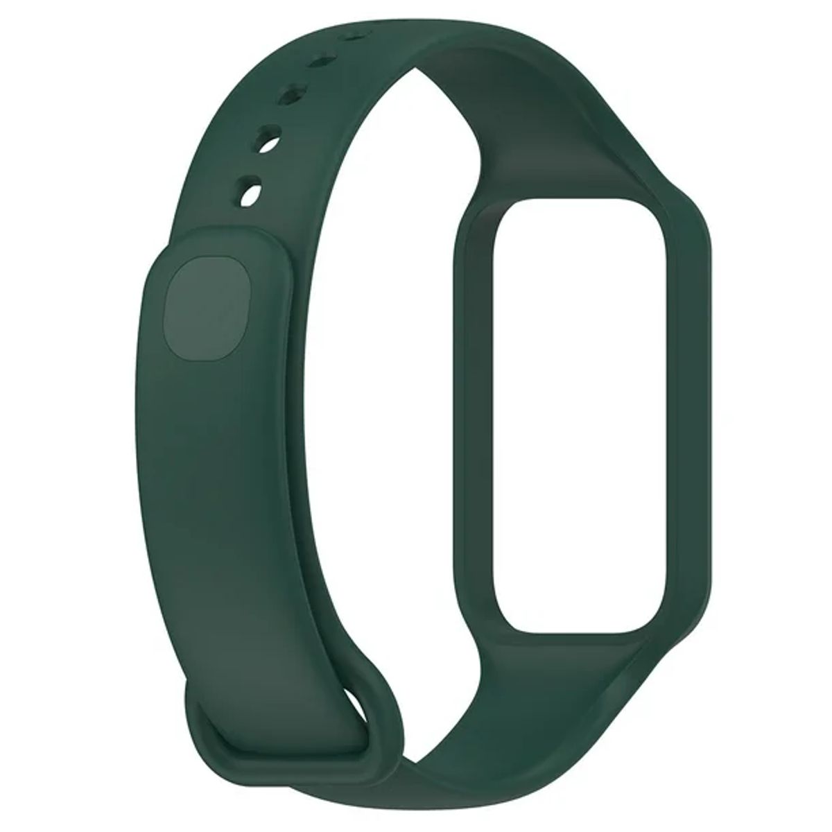 GENERICO - Correa de silicona para Xiaomi Redmi Band 2 - Verde Oscuro