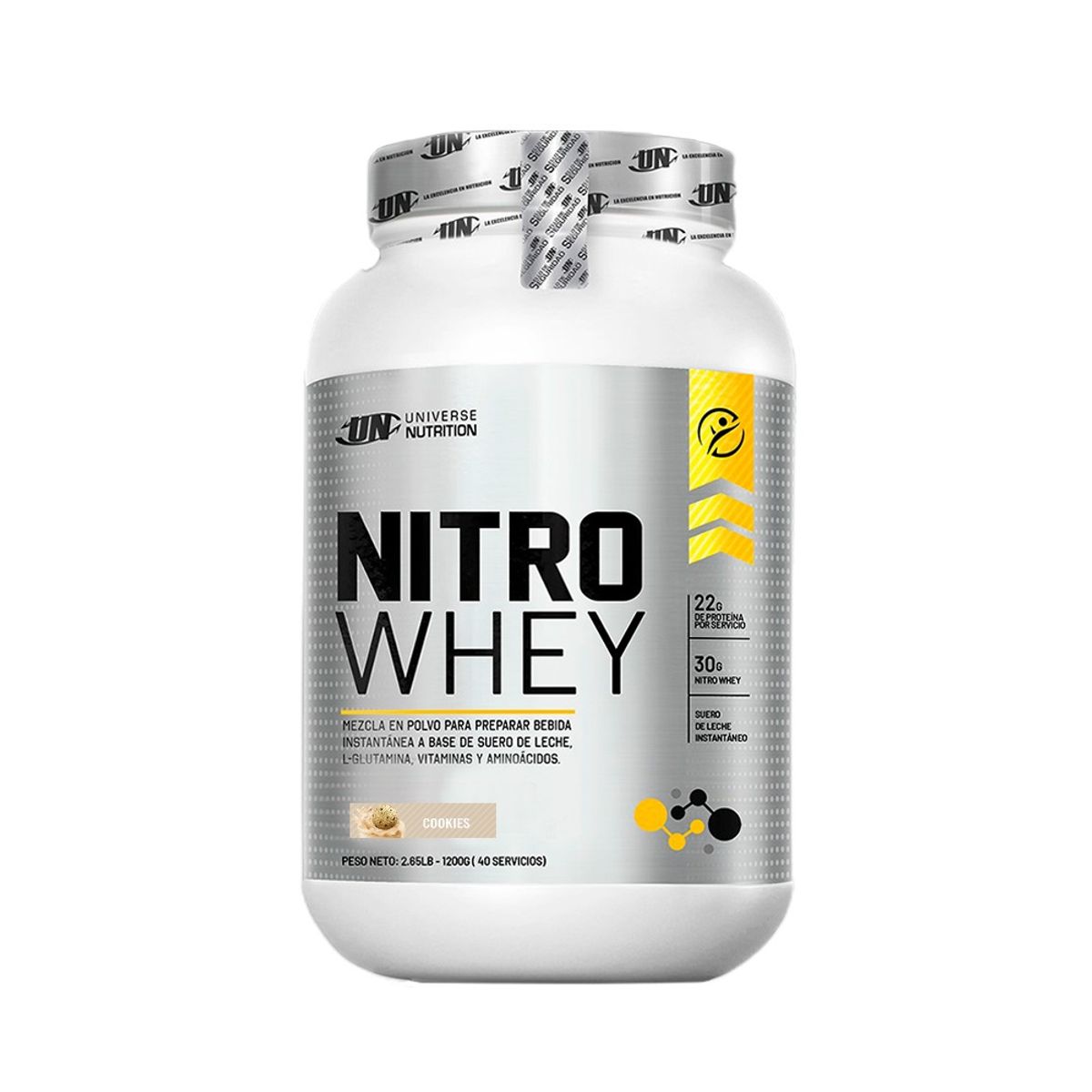Universe Nutrition - Proteína Universe Nutrition Nitro Whey 1.1 Kg Cookies and Cream