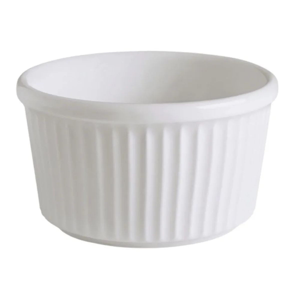 CORONA - Salsera 190Cc Estriada Actualite Blanco - Vajillas Corona x6