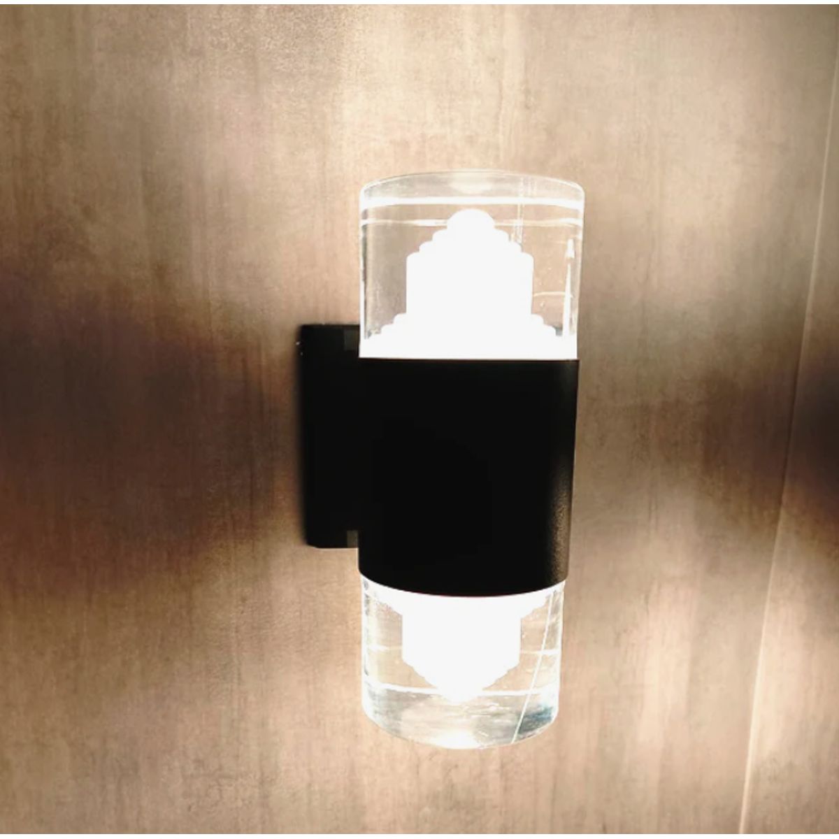 GENERICO - Aplique Lampara de Exterior Led 12W Luz Calida