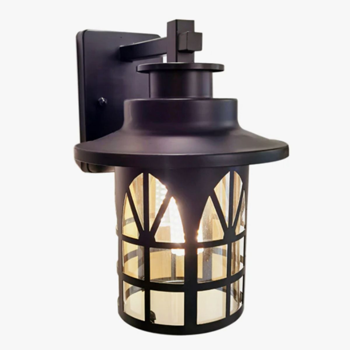 GENERICO - Aplique Lampara de Exterior Led 12W Luz Calida