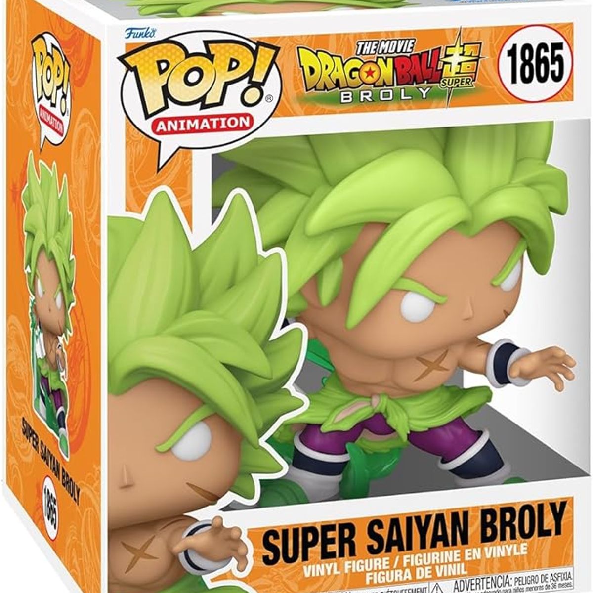 FUNKO - Pop Super Saiyan Broly 1865 Dragonball Super
