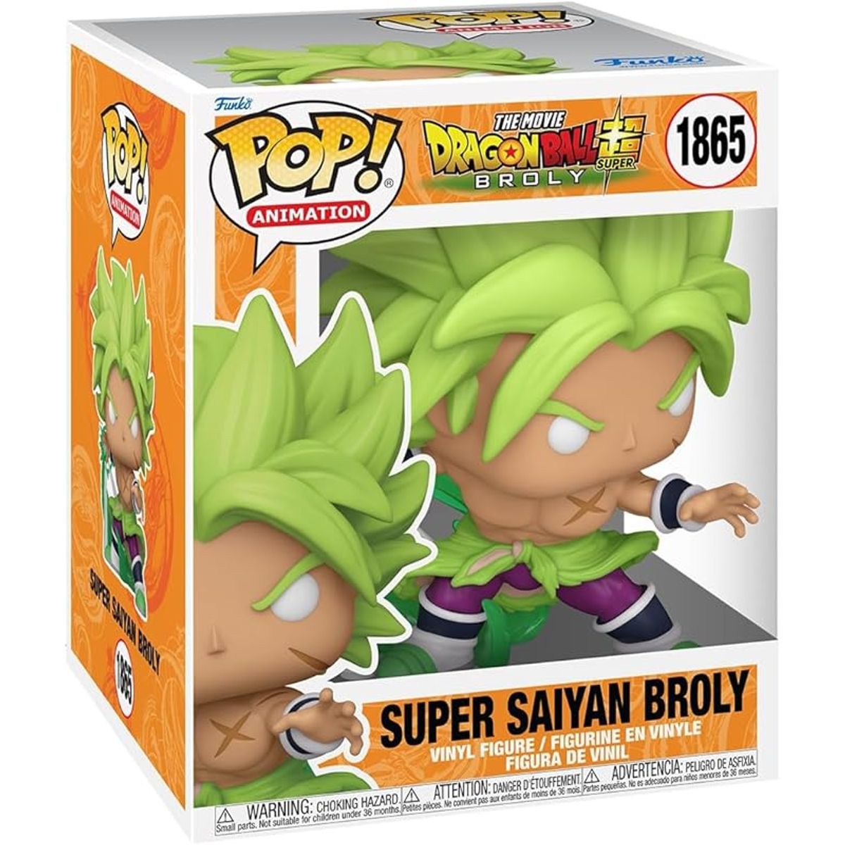 FUNKO - Pop Super Saiyan Broly 1865 Dragonball Super