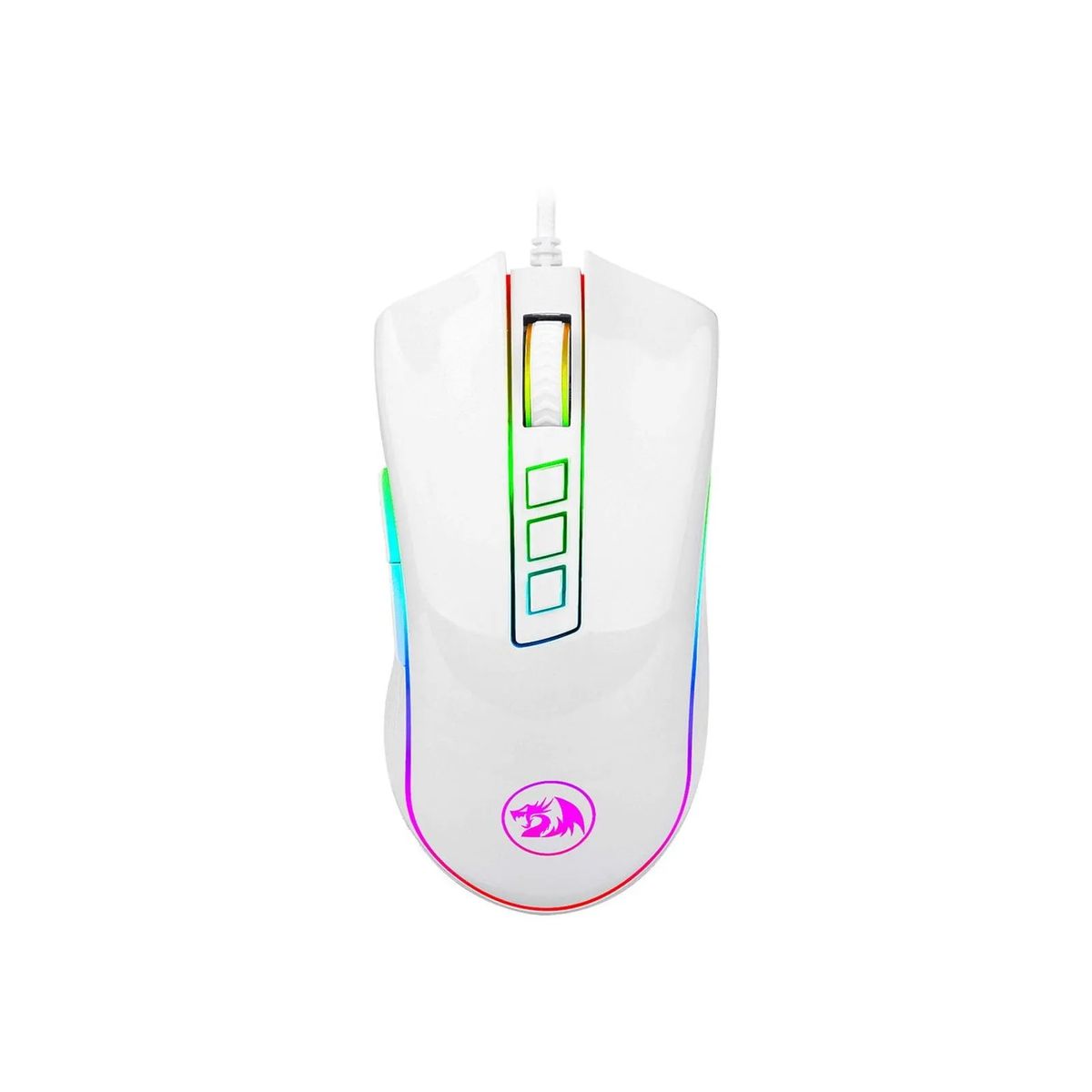 REDRAGON - Mouse Redragon Cobra White M711W