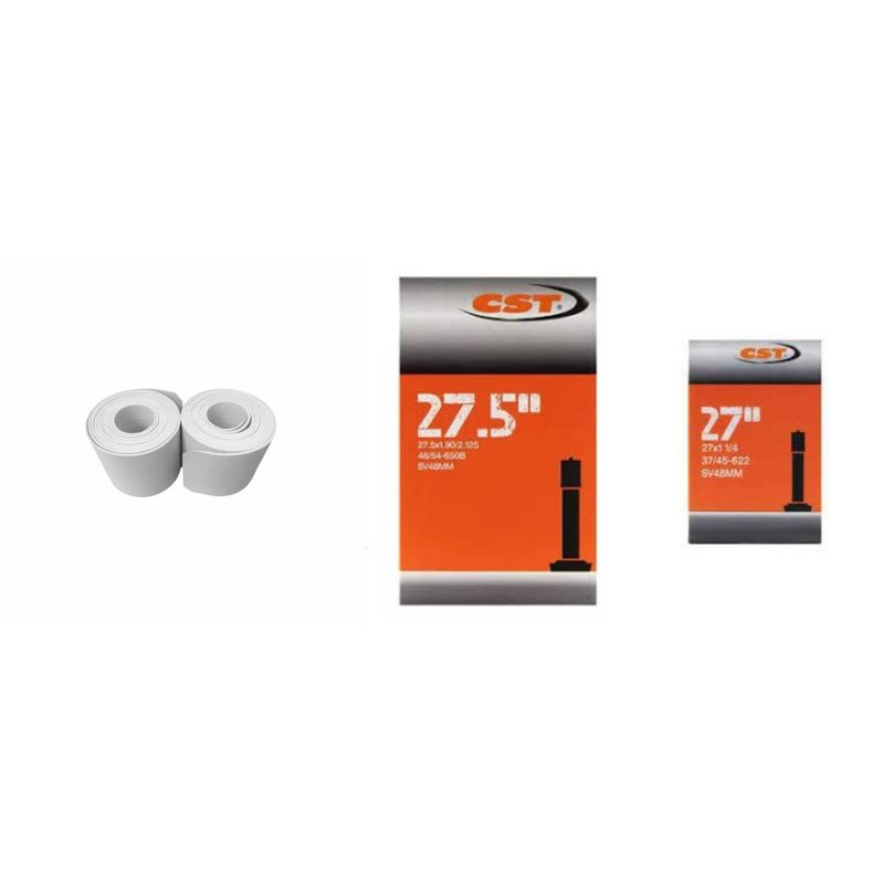 CST - 2 CAMARA CST 27.5 + BANDAS ANTIPINCHAZOS PARA BICICLETA