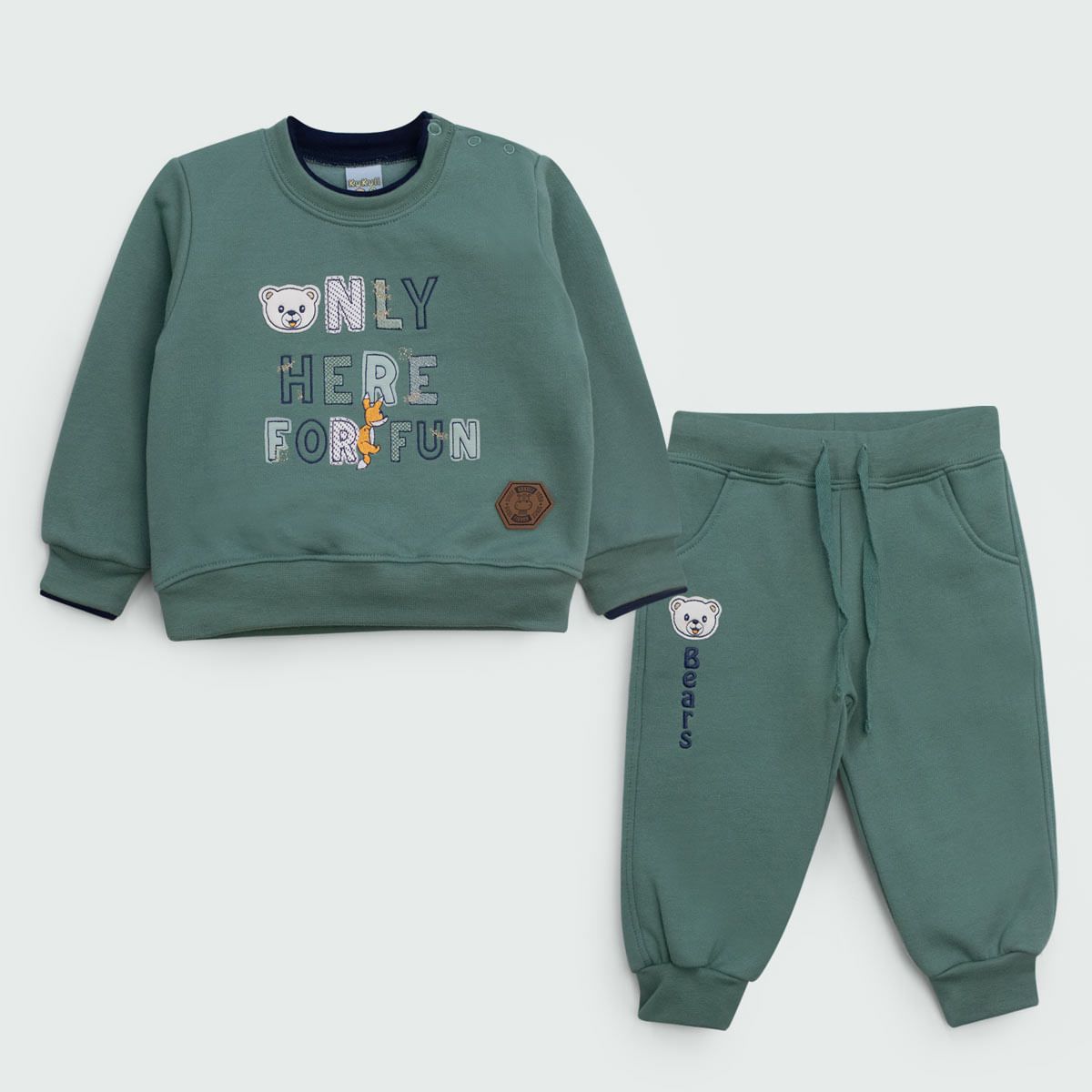 KUKULI - CONJUNTO ANTONIO M/L BEBITO 5034