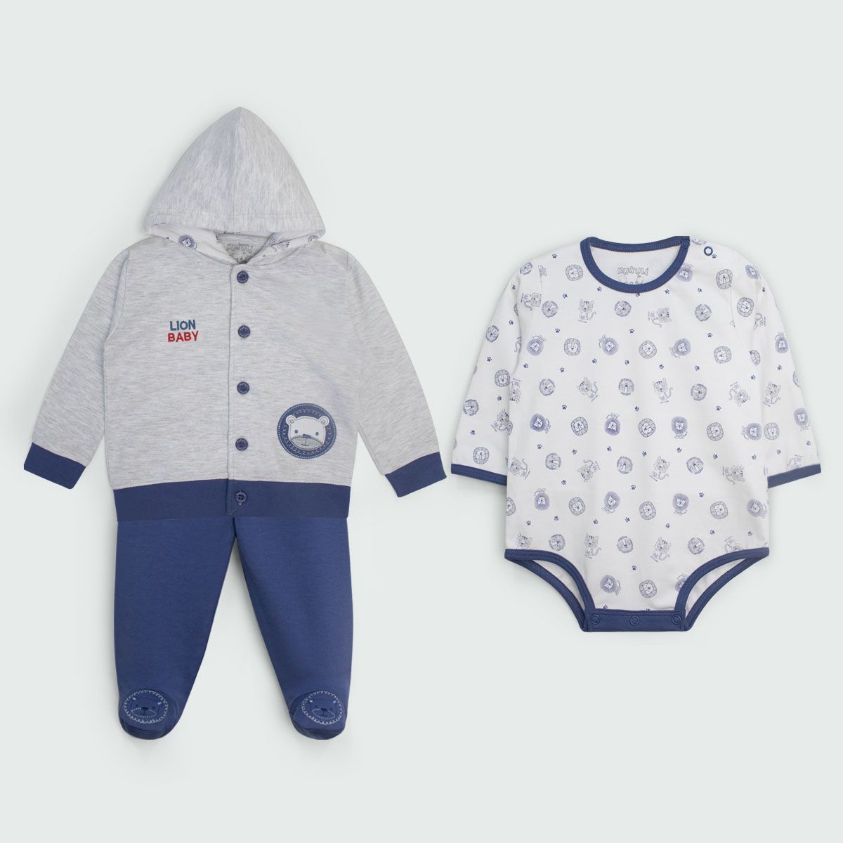 KUKULI - AJUAR LEONCITO M/L BEBITO 5110