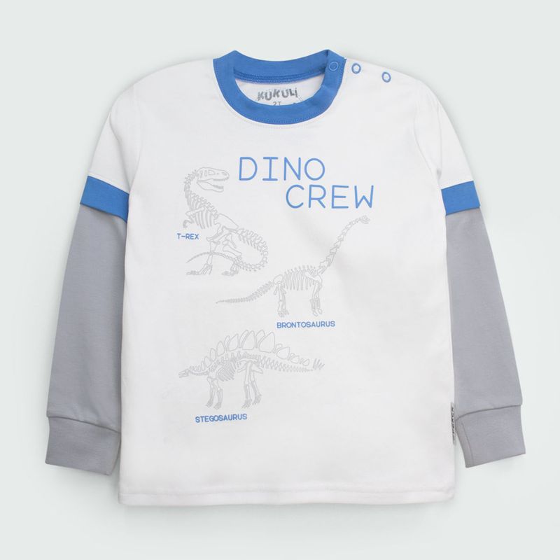 KUKULI - POLO CREW M/L NIÑO 5089