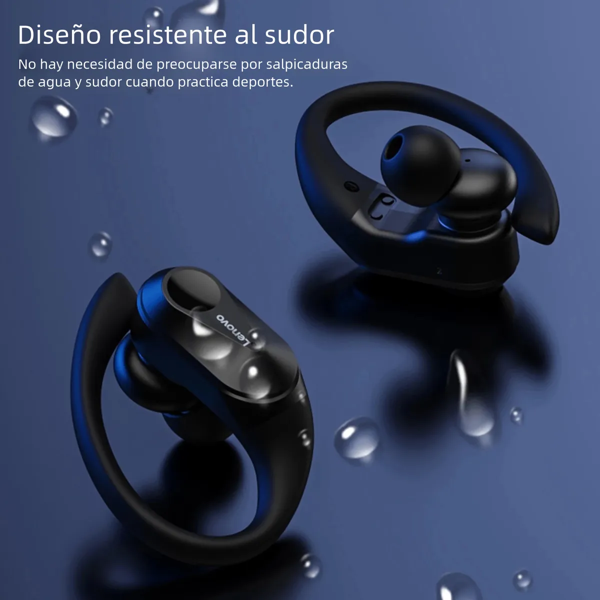 LENOVO - Audífonos Bluetooth Lenovo LP75 Negro