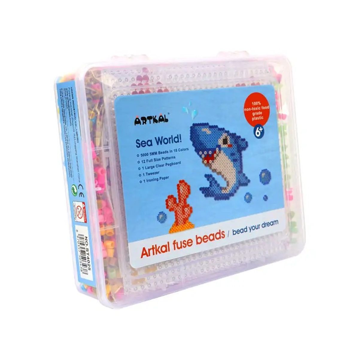 ARTKAL - Caja con beads 5mm modelo SEA WORLD - ARTKAL