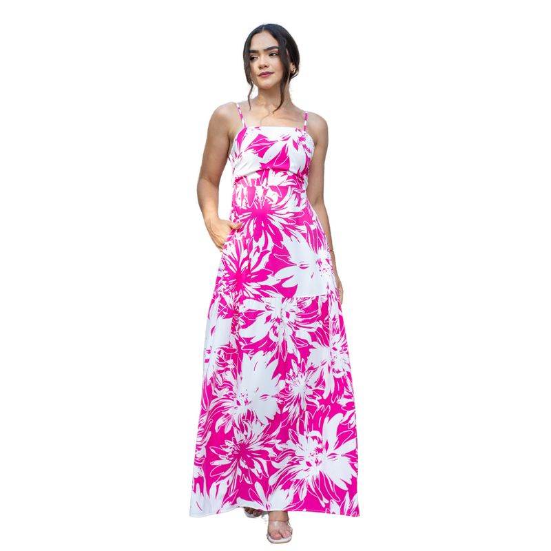 JAROLA - Maxi Vestido Seda Jarola Natalia
