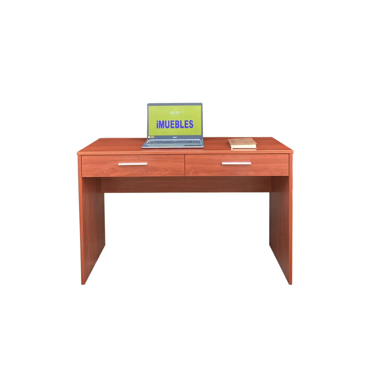 TEMEL - Escritorio de Melamina 120 cm con Cajones – Modelo TOK