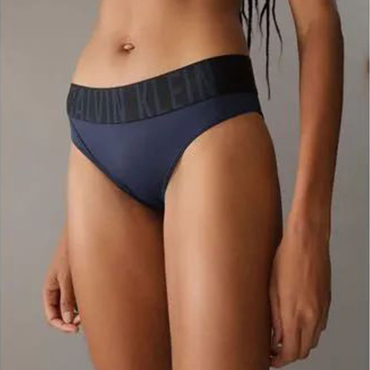 CALVIN KLEIN - PANTY MICRO/LACE BAND - THONG