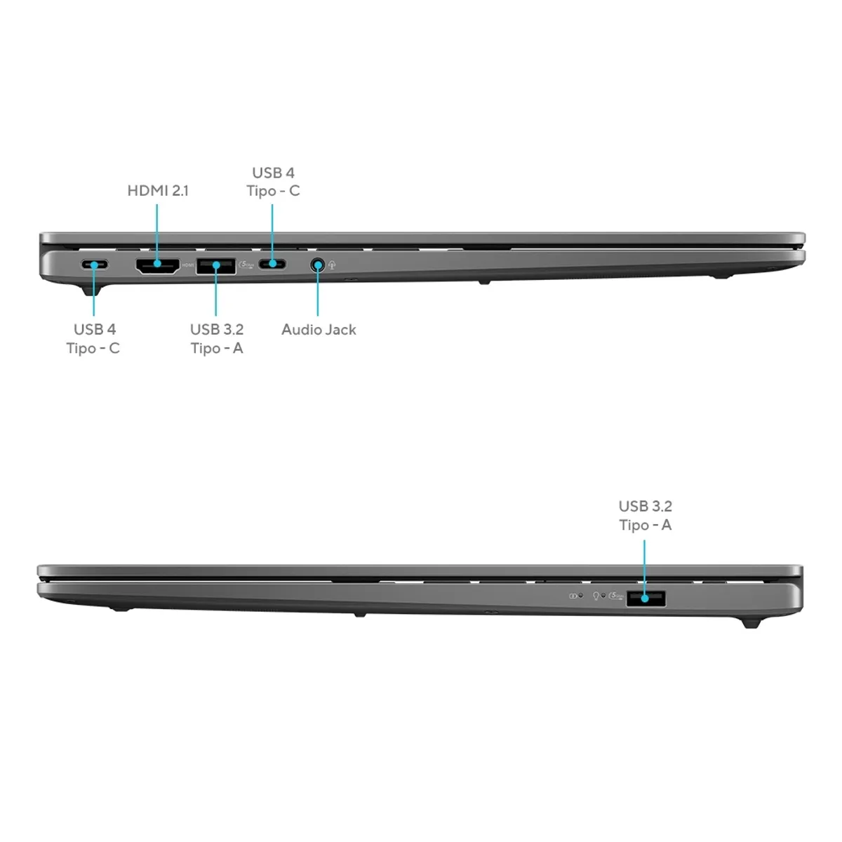 ASUS - Laptop ASUS Vivobook S16 R9 16GB RAM 1TB SSD W11 16