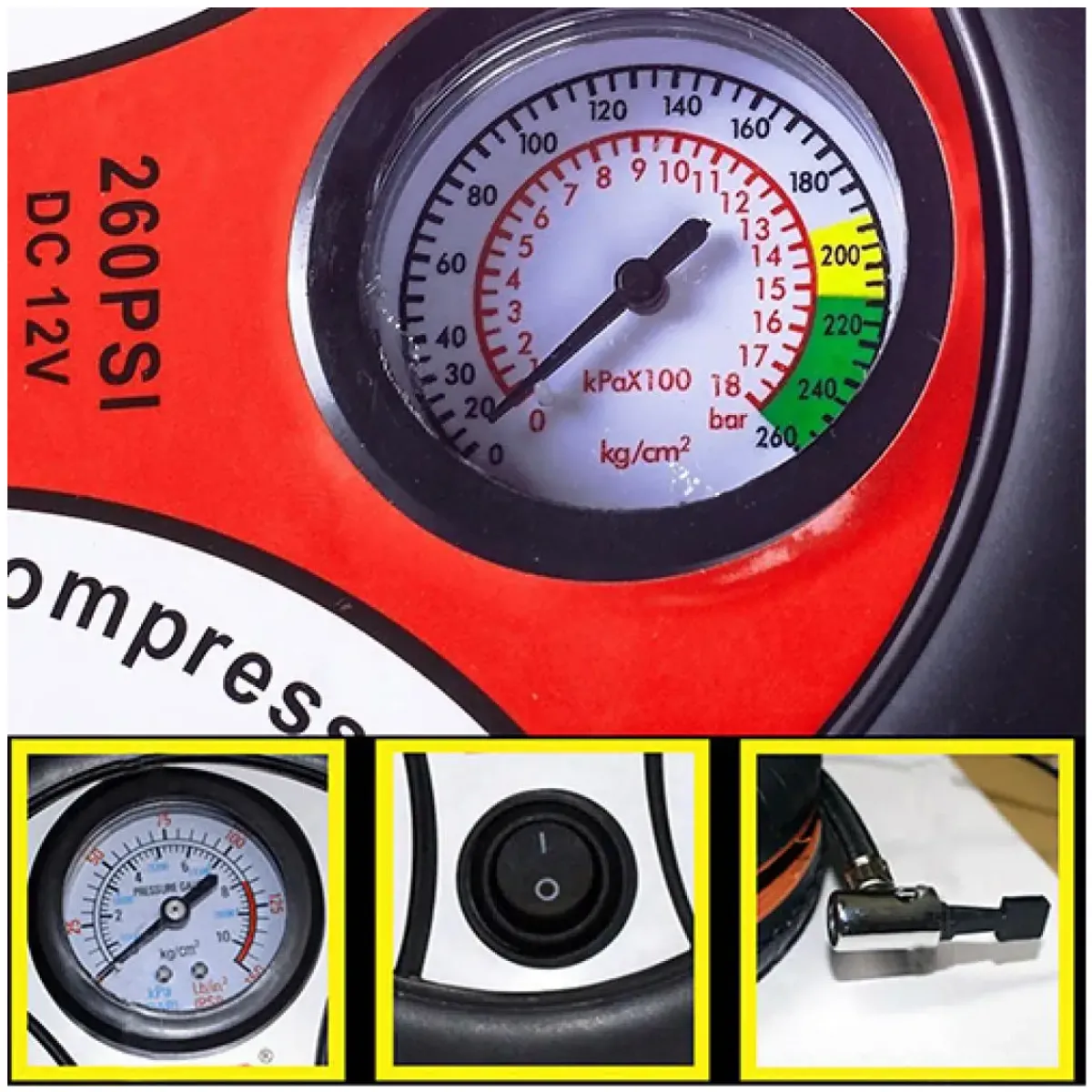 INSPIRA - Pack Cobertor funda para auto L con Inflador de llantas