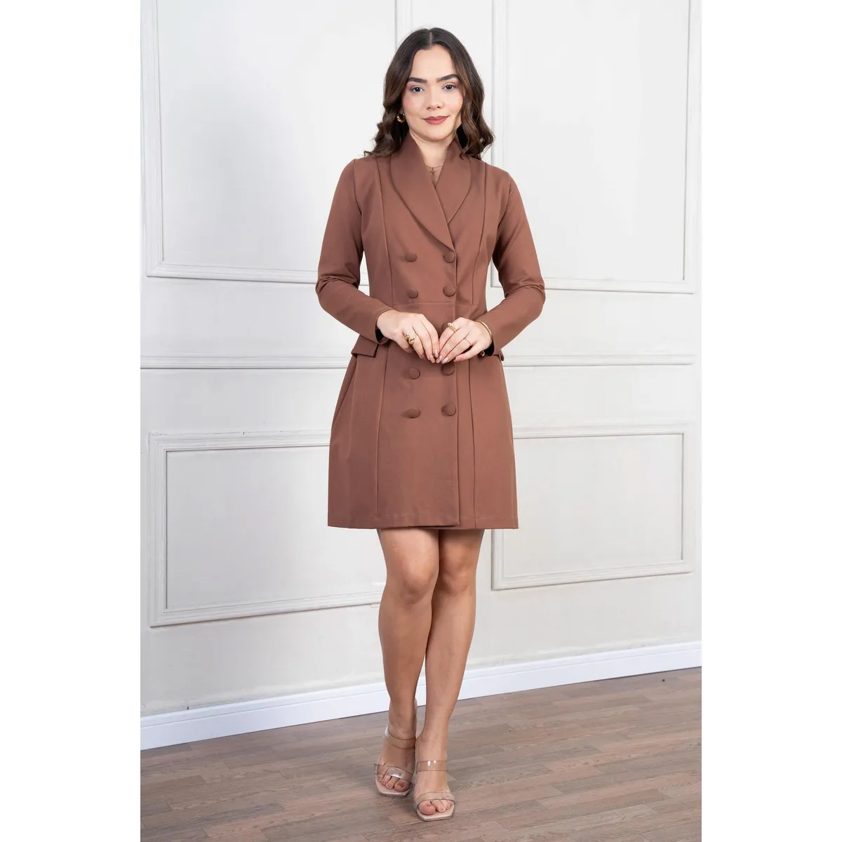 NANCY'S COLLECTION - Vestido con mangas largas Nancys Collection