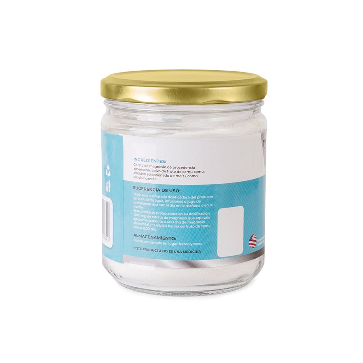 GENERICO - Citrato de Magnesio 250Gr TMX Wellness Sabor Camu Camu - Tienda Física