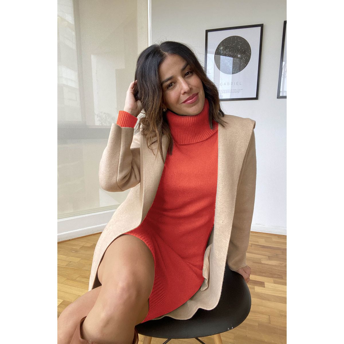 ARMA TU LOOK - VESTIDO MARIEL CAFARENA LANA CASHMERE ARMA TU LOOK