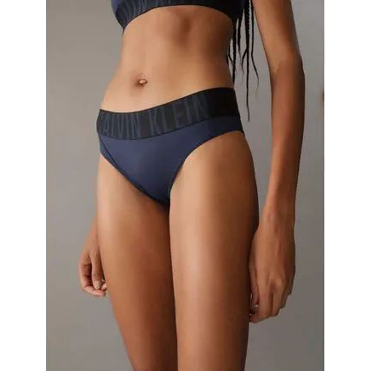 CALVIN KLEIN - PANTY MICRO/LACE BAND - THONG