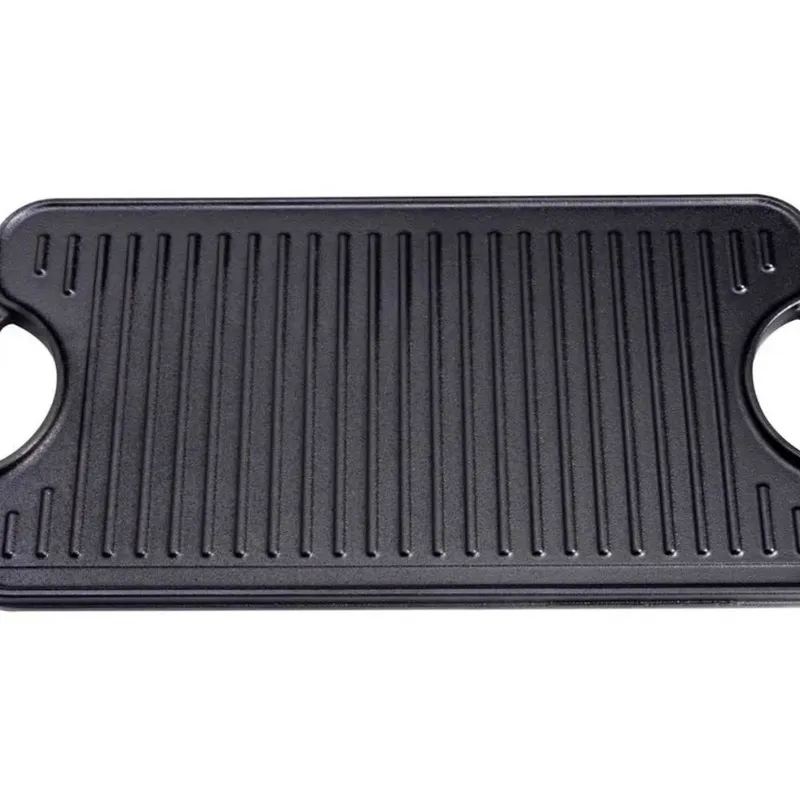 VICTORIA - Plancha Asadora Curada Reversible Rectang47X25Cm