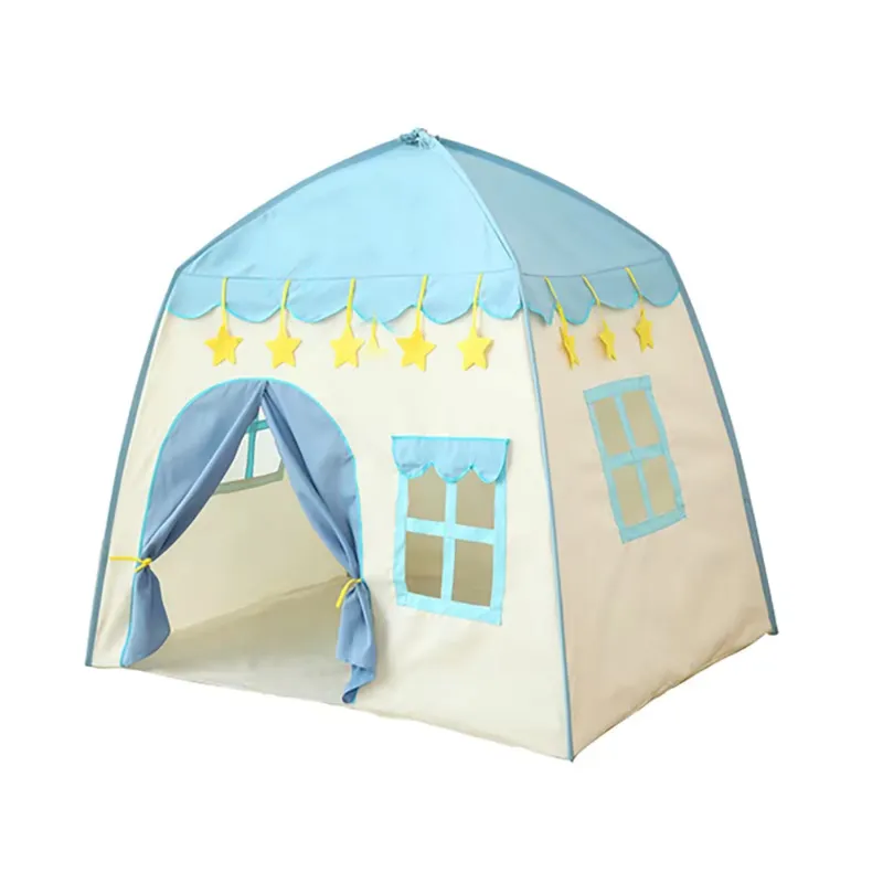 OEM - Castillo Armable para Niños Carpa Armable para Niños Azul