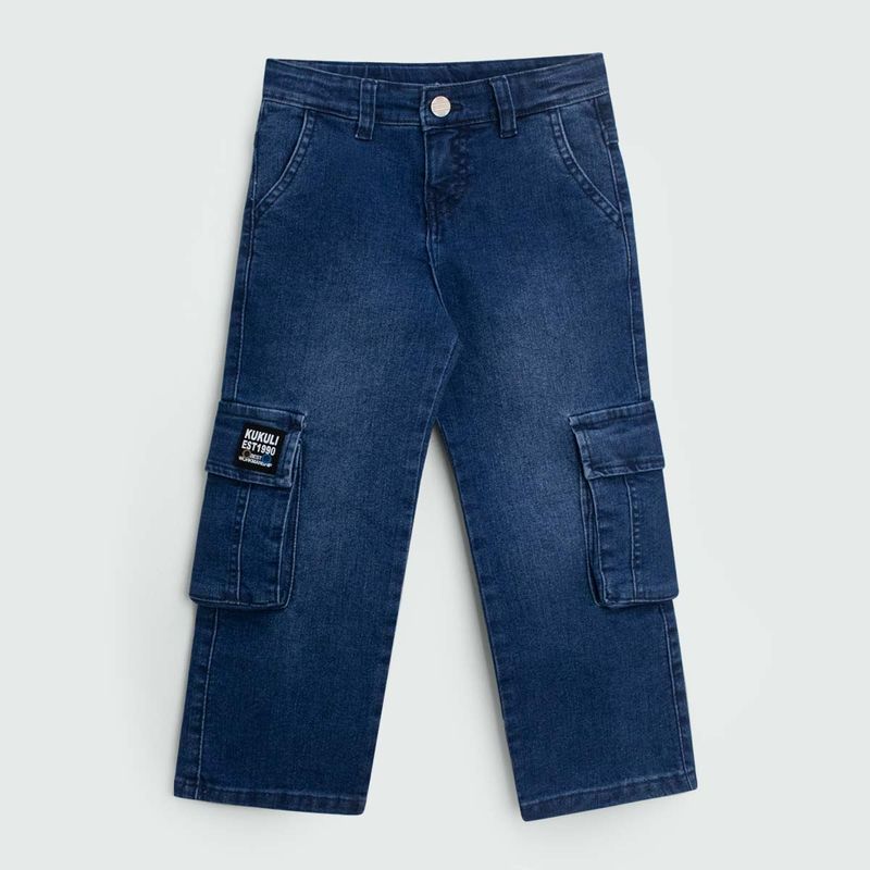 KUKULI - PANTALON CARGO DERECK NIÑO M1589