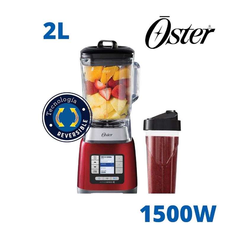 OSTER - Licuadora Oster® ActiveSense™ con Blend-N-Go BLSTTDGRBG