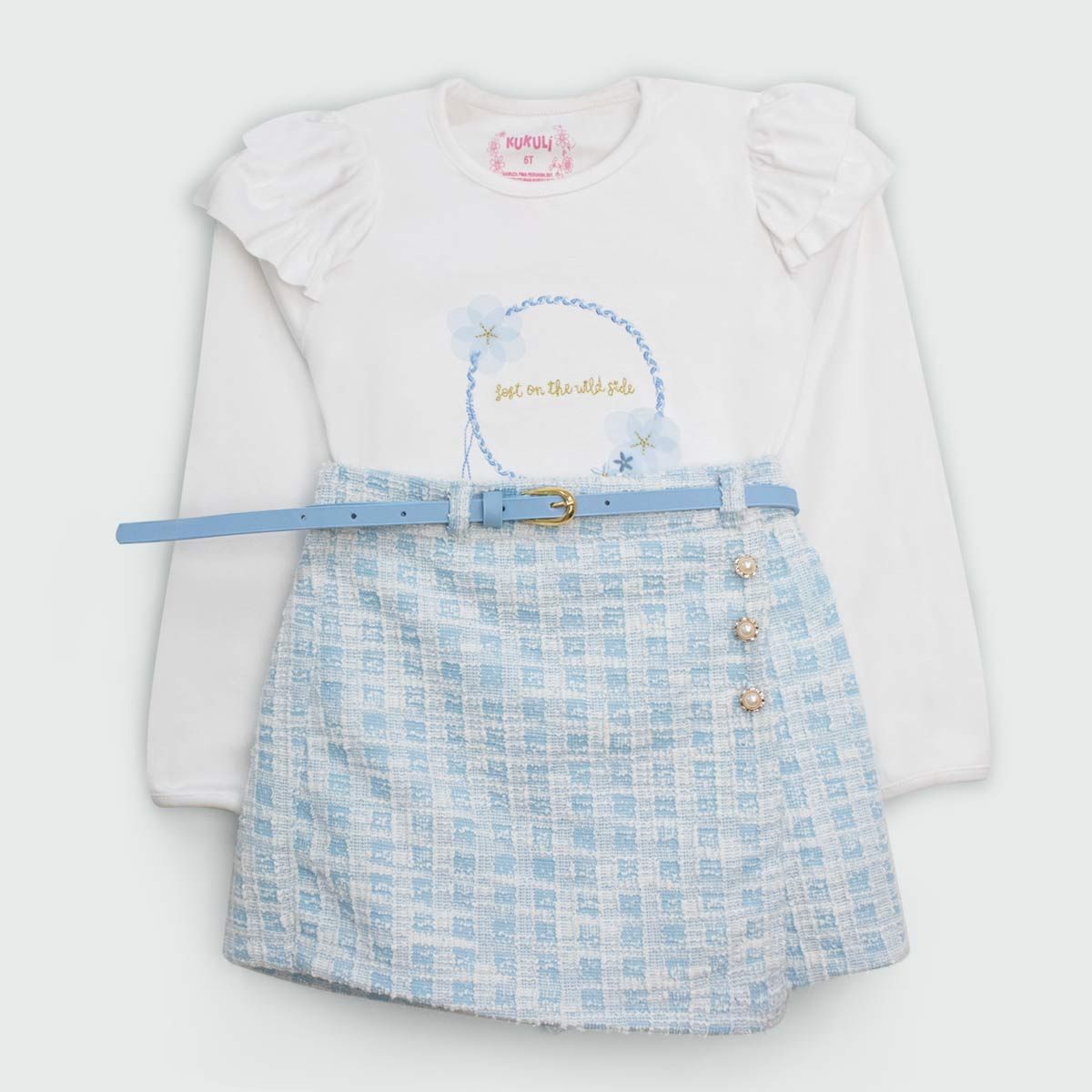KUKULI - CONJUNTO JAZMIN M/L NIÑA 5039