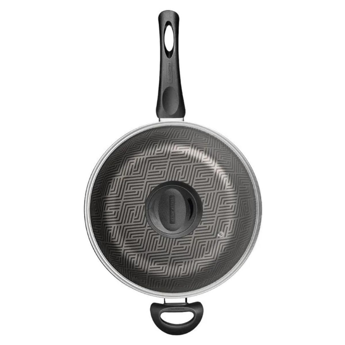 TRAMONTINA - Sarten Honda con Tapa 24 cm Paris - Tramontina 28518/624