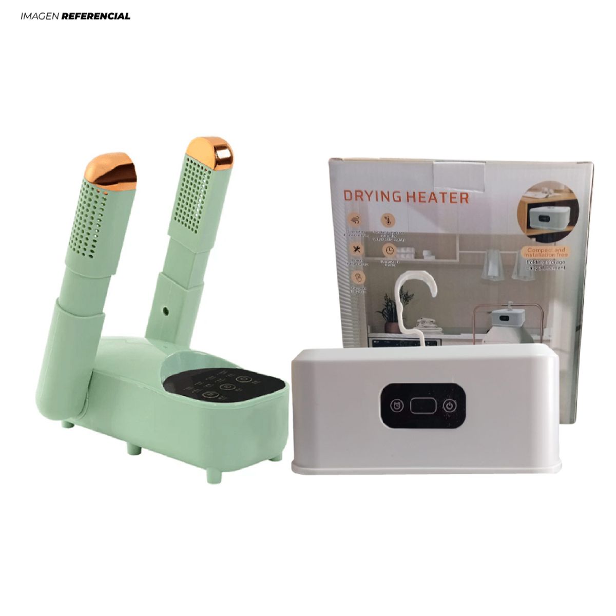 GENERICO - Duo Secador de Ropa & Zapatillas Portátil