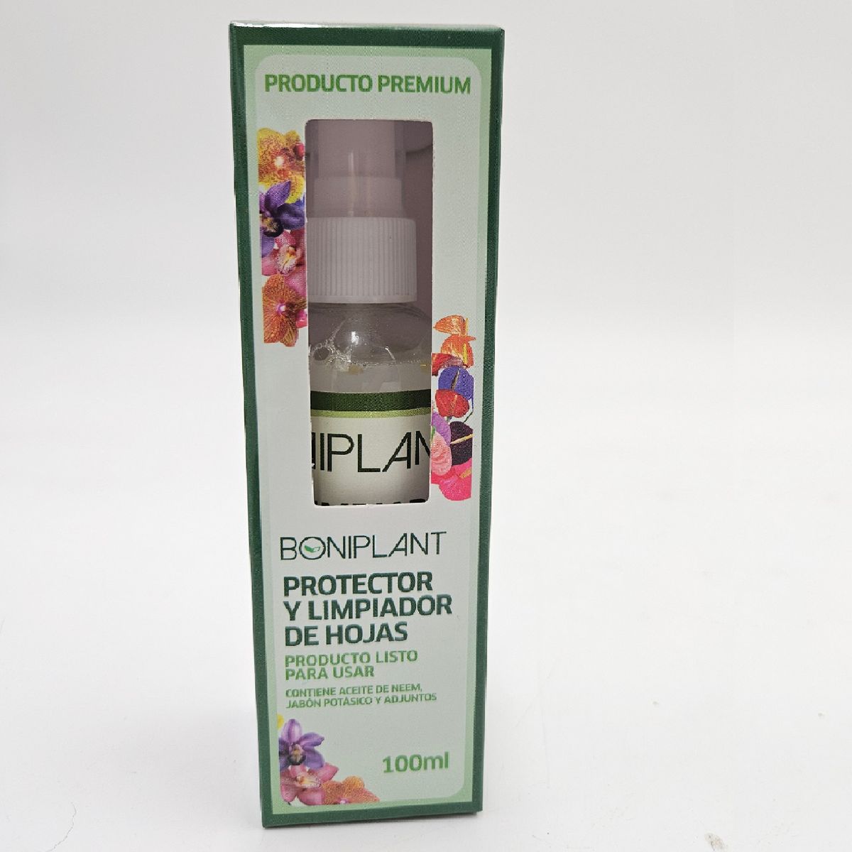 BONIPLANT - Protector y limpiador de hojas 100 ml - Listo para usar
