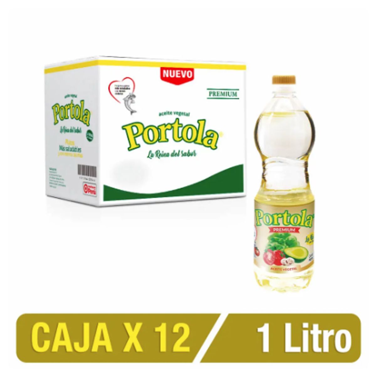 BELTRAN - Aceite De Soya Portola X 1 Lt Caja X 12 Uni
