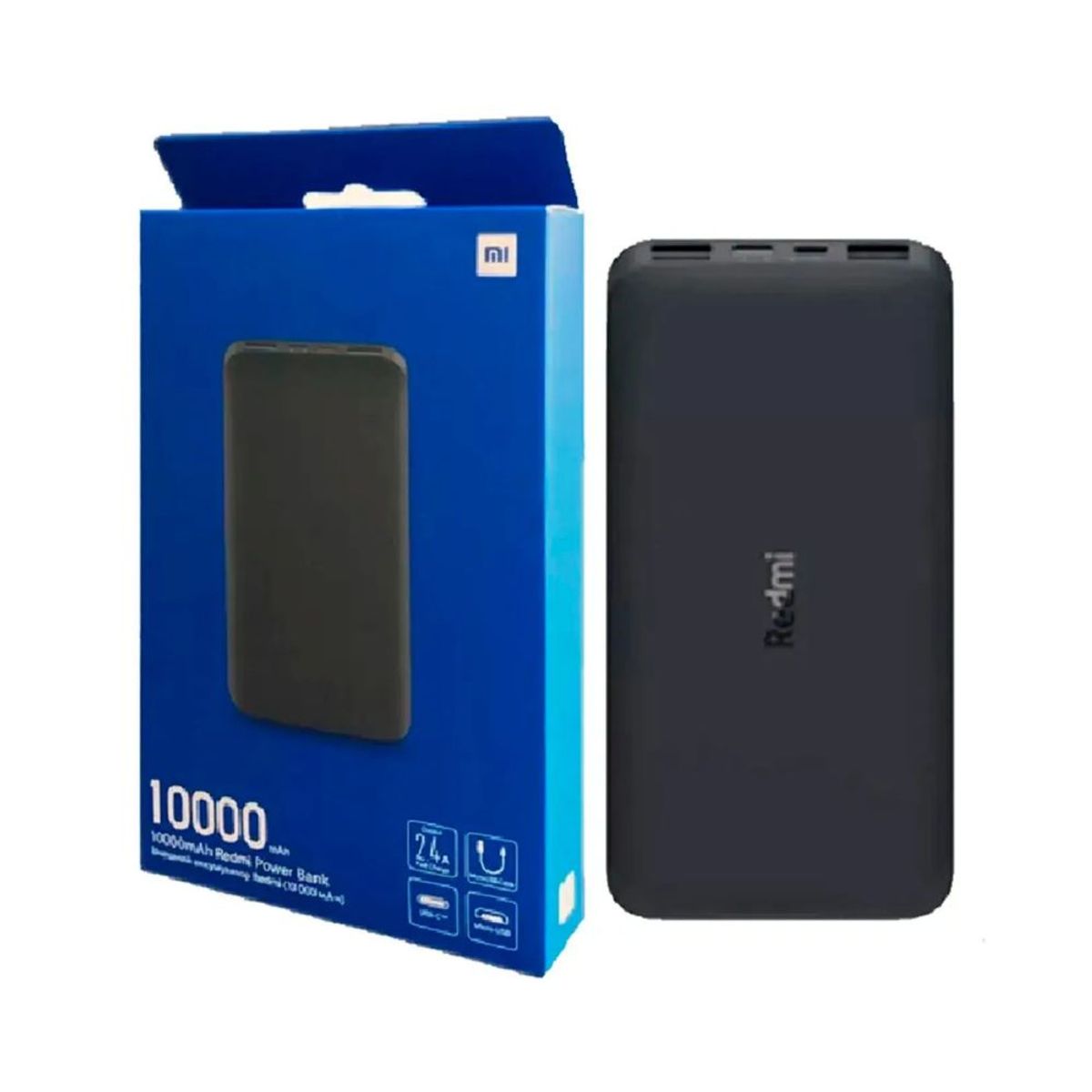 XIAOMI - Cargador Portatil Power Bank Xiaomi 10000 Mah - Blanco