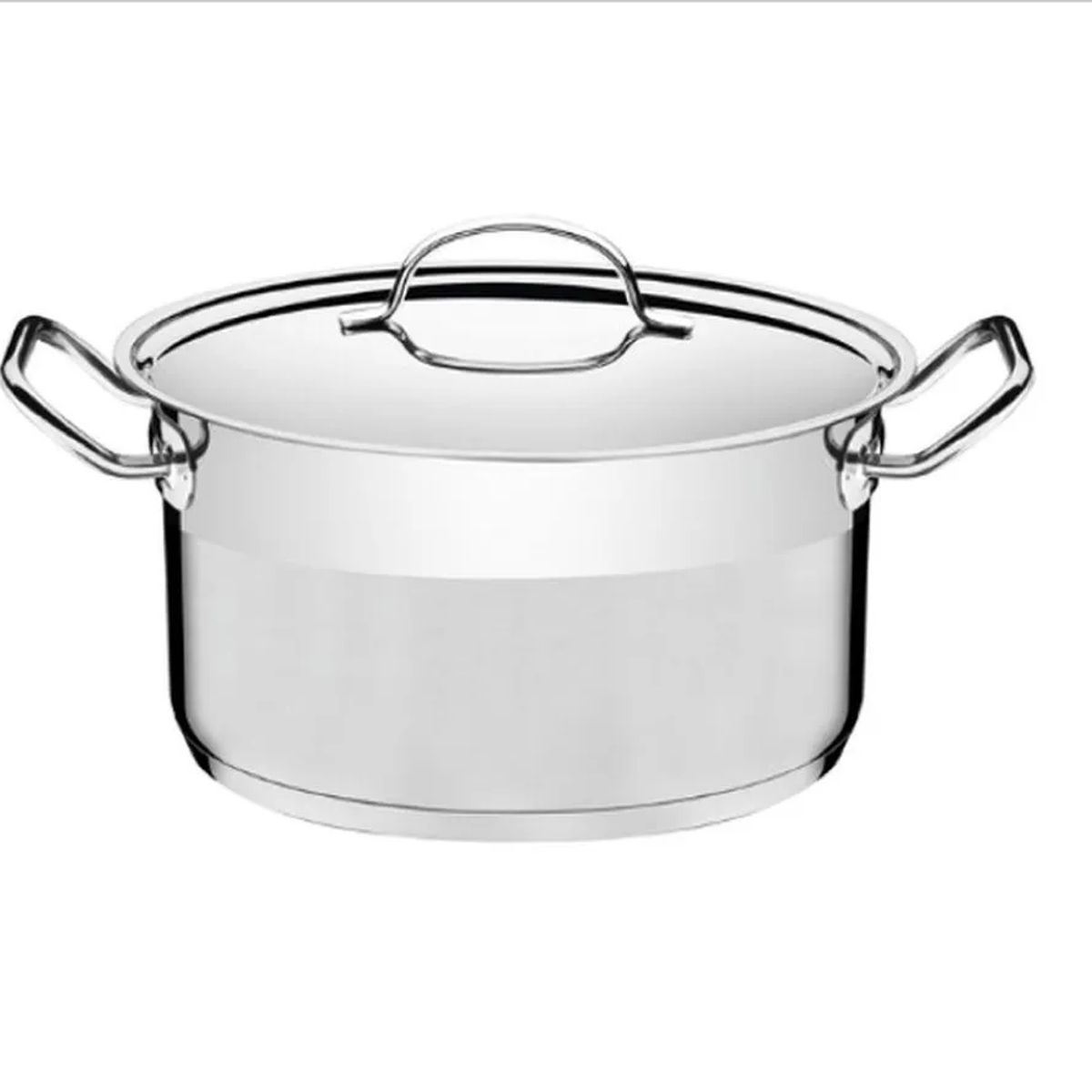 TRAMONTINA - Olla de Acero Inoxidable 24 Cm Honda Profesional