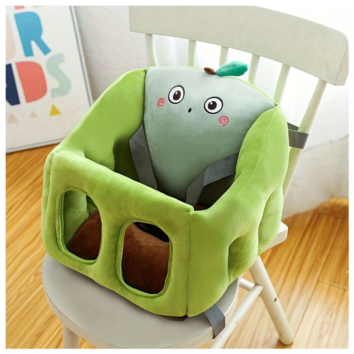 GENERICO - Asiento Acolchonado Para Bebe De Manzana Verde