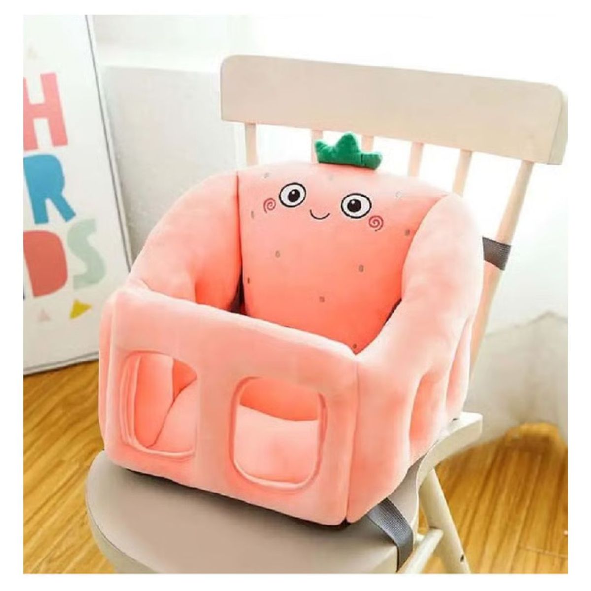 GENERICO - Asiento Acolchonado Para Bebe De Fresa