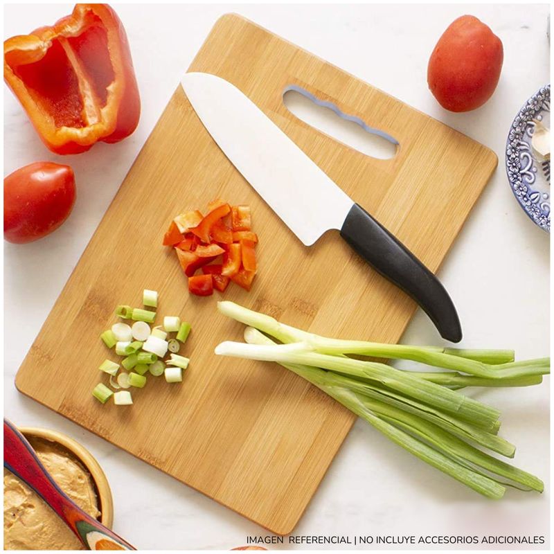 INSPIRA - Tabla de Picar Cocina Rectangular con Agarre