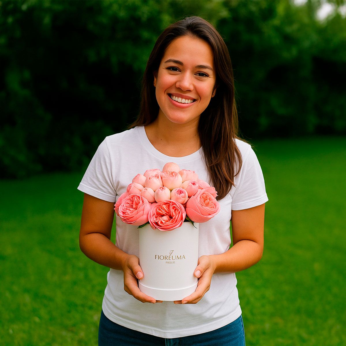 GENERICO - Mini Box Grecia - Rosas inglesas y de jardín