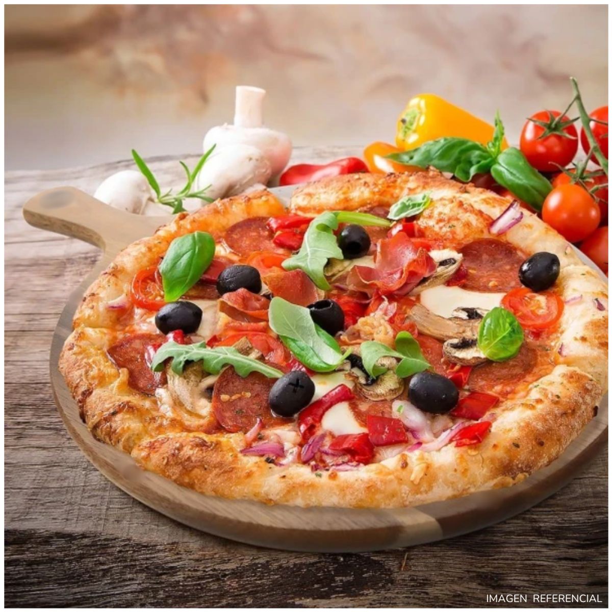 INSPIRA - Tabla de Picar Cocina multifuncional Tabla para Pizza