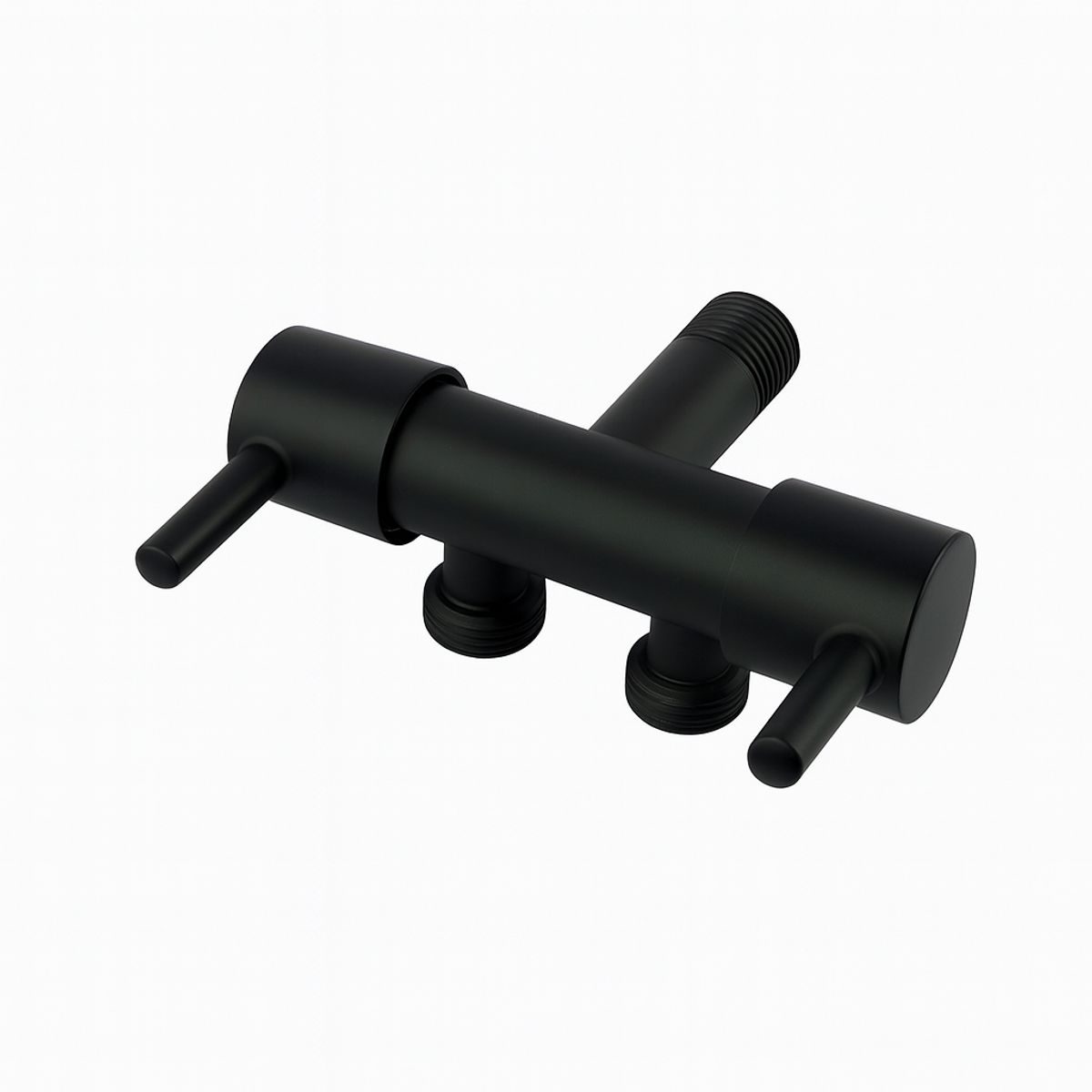 APACHE - Valvula doble para conectar bide o tubo de abasto a la pared material acero aleacion