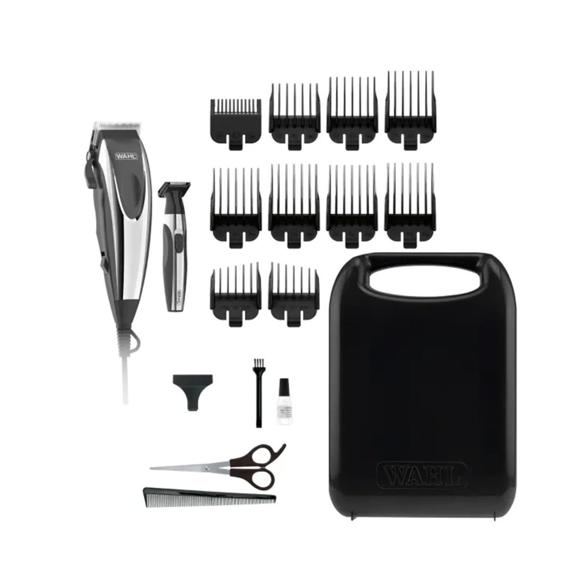 WAHL - Kit básico de corte de cabello y barba Wahl Cut and Detail – 18 piezas